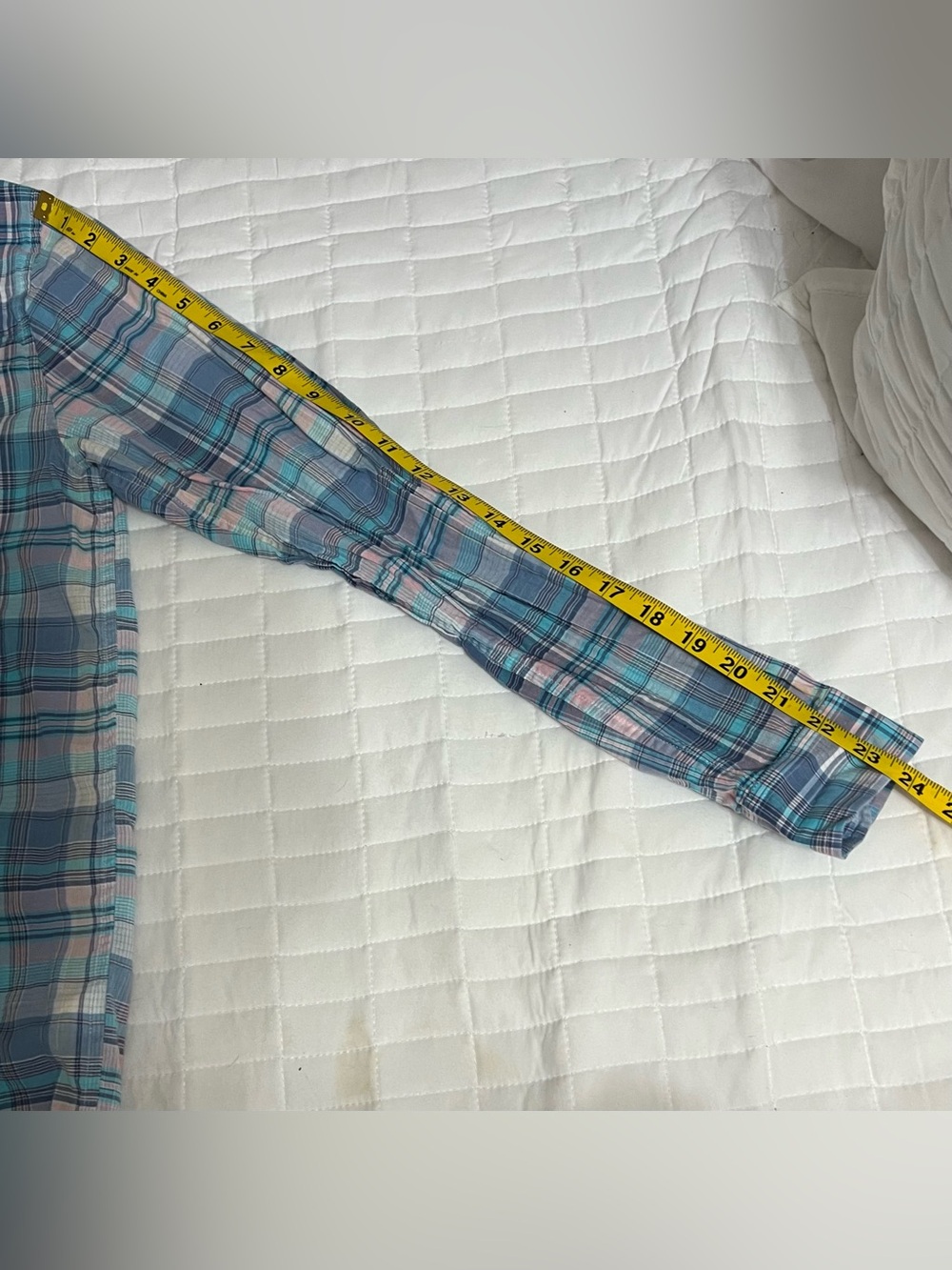 Vineyard Vines Plaid Long Sleeve Button Down Shirt Size XL - Picture 4 of 7